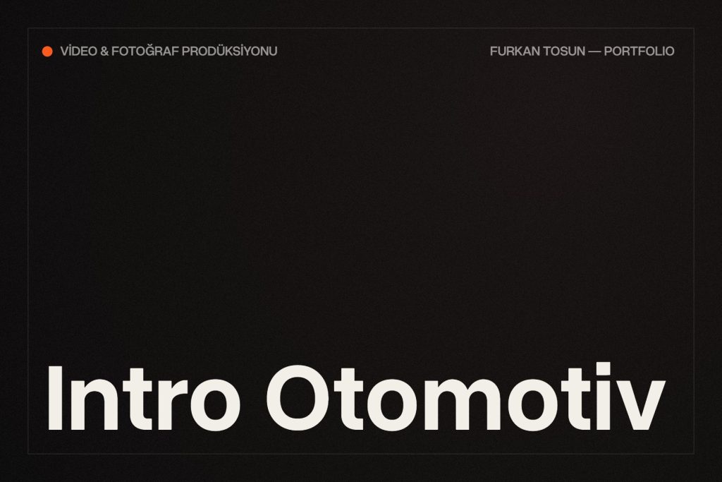 Intro Otomotiv